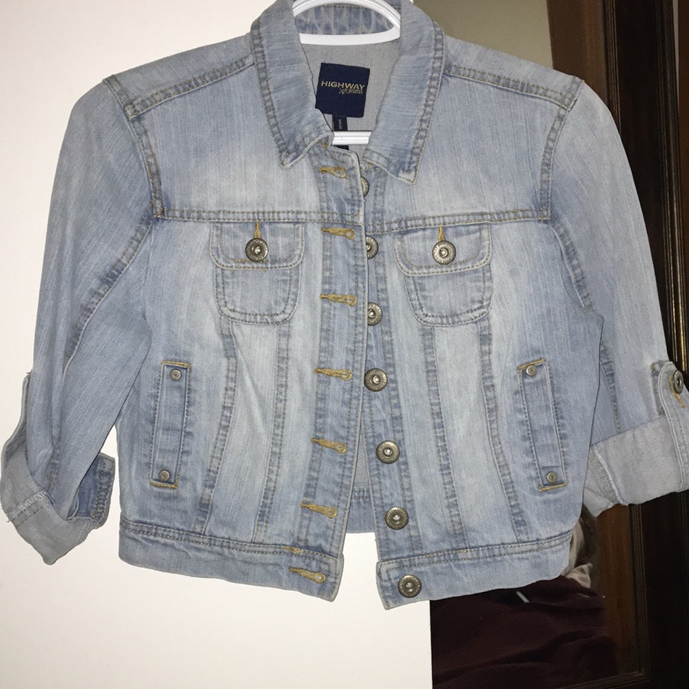Crop Jean Jacket